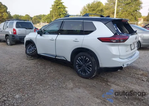 2025 Nissan Rogue Platinum из США, поврежденный, VIN JN8BT3DC3SW101480